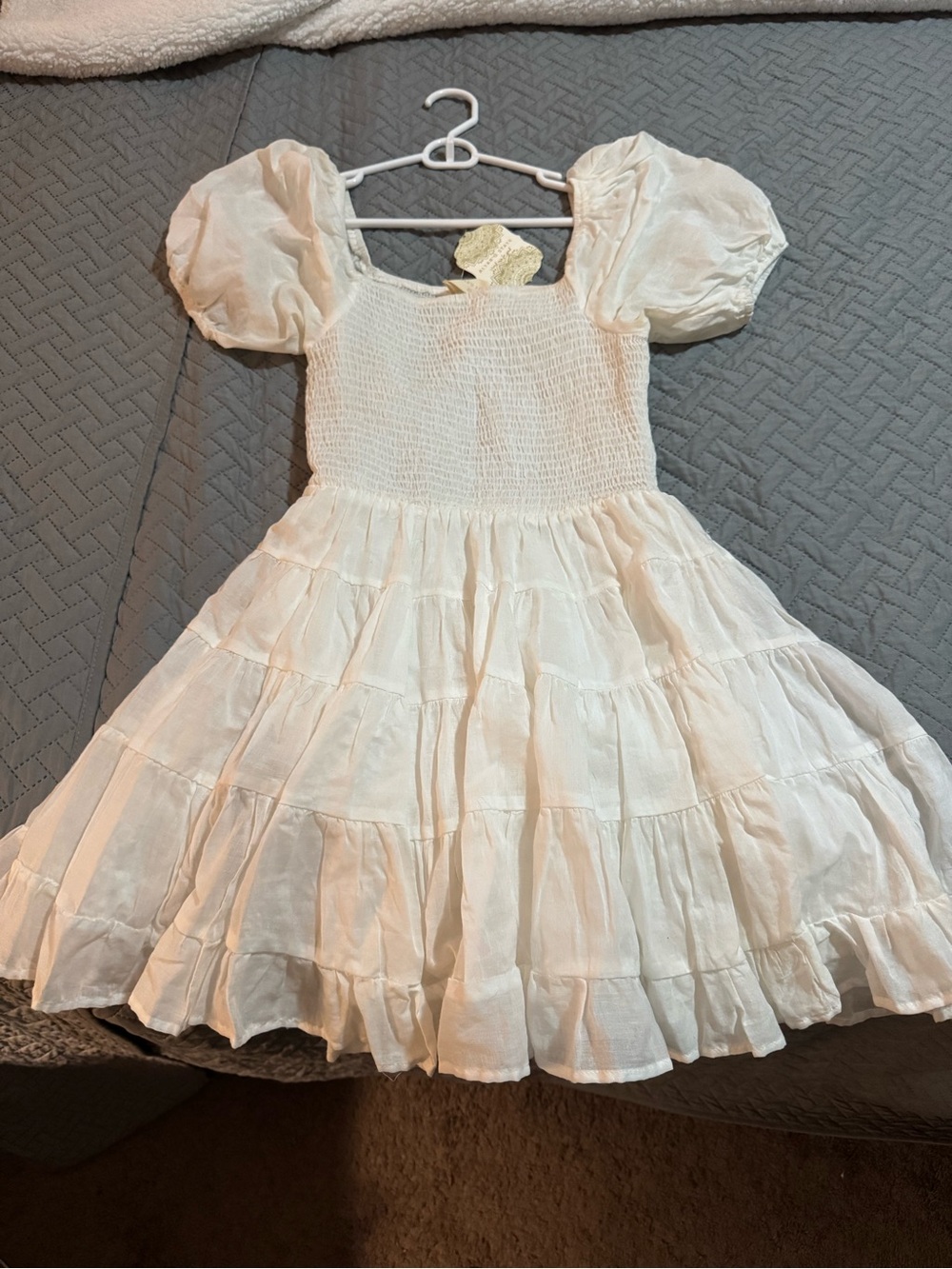NWT Altar’d State White Mini Dress - XS